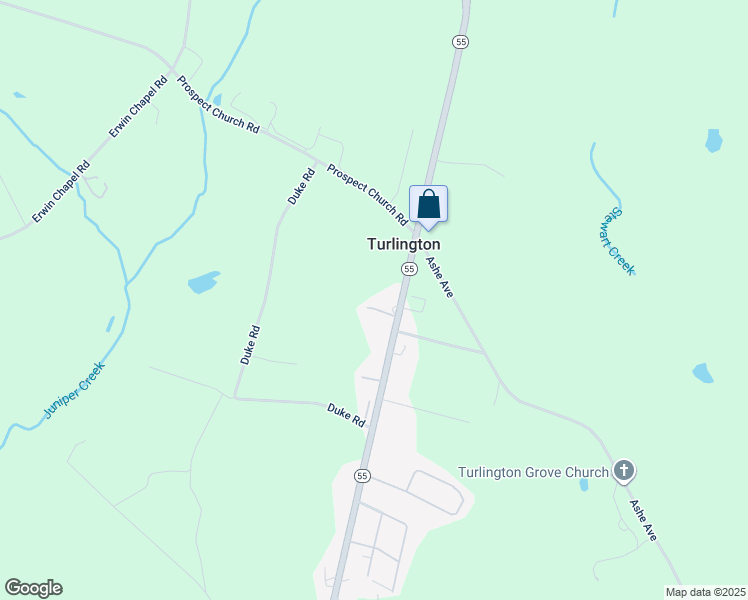 map of restaurants, bars, coffee shops, grocery stores, and more near 3690 North Carolina 55 in Dunn