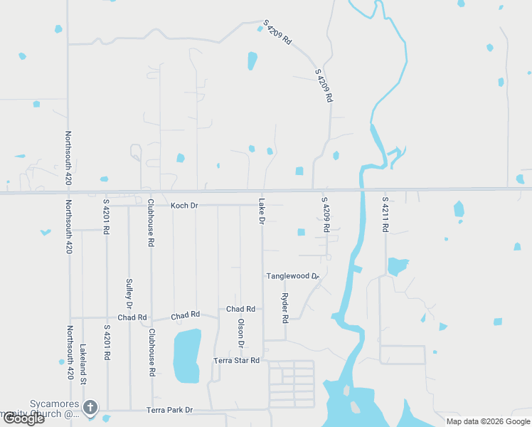 map of restaurants, bars, coffee shops, grocery stores, and more near Lake Drive in Eufaula