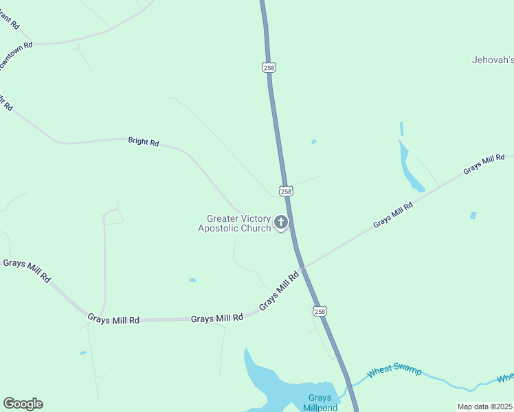 map of restaurants, bars, coffee shops, grocery stores, and more near 156 Bright Road in Snow Hill
