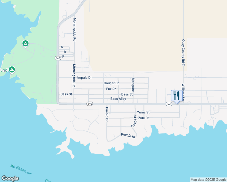 map of restaurants, bars, coffee shops, grocery stores, and more near 601 Fox Drive in Logan