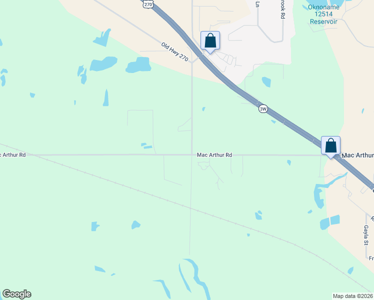 map of restaurants, bars, coffee shops, grocery stores, and more near 37906 West Macarthur Street in Shawnee