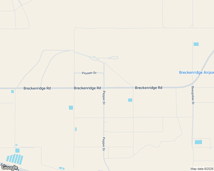 map of restaurants, bars, coffee shops, grocery stores, and more near 1025 Pepper Drive in Bakersfield