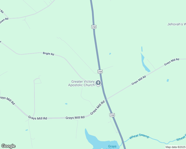 map of restaurants, bars, coffee shops, grocery stores, and more near Pine Cone Street in Greene County