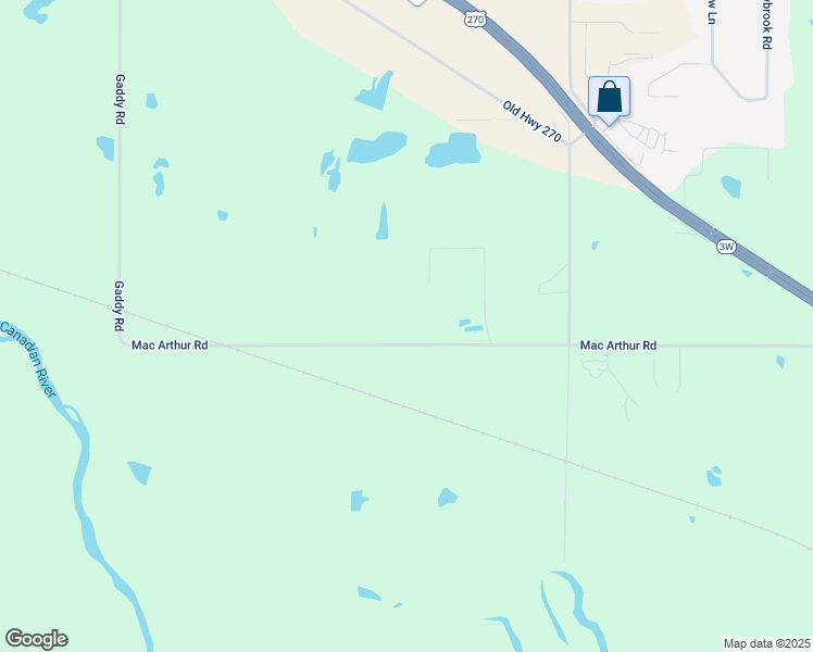 map of restaurants, bars, coffee shops, grocery stores, and more near West Macarthur Street in Shawnee