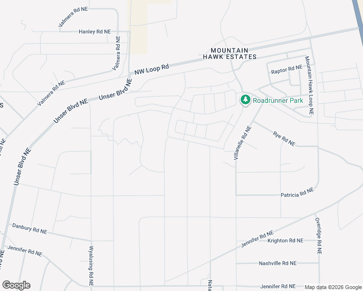 map of restaurants, bars, coffee shops, grocery stores, and more near Fletcher Road Northeast in Rio Rancho