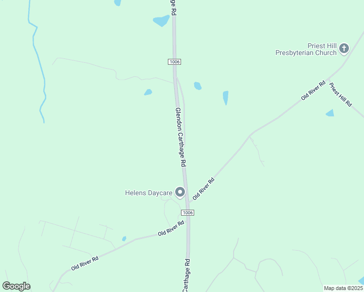 map of restaurants, bars, coffee shops, grocery stores, and more near 291 Farmer Road in Carthage