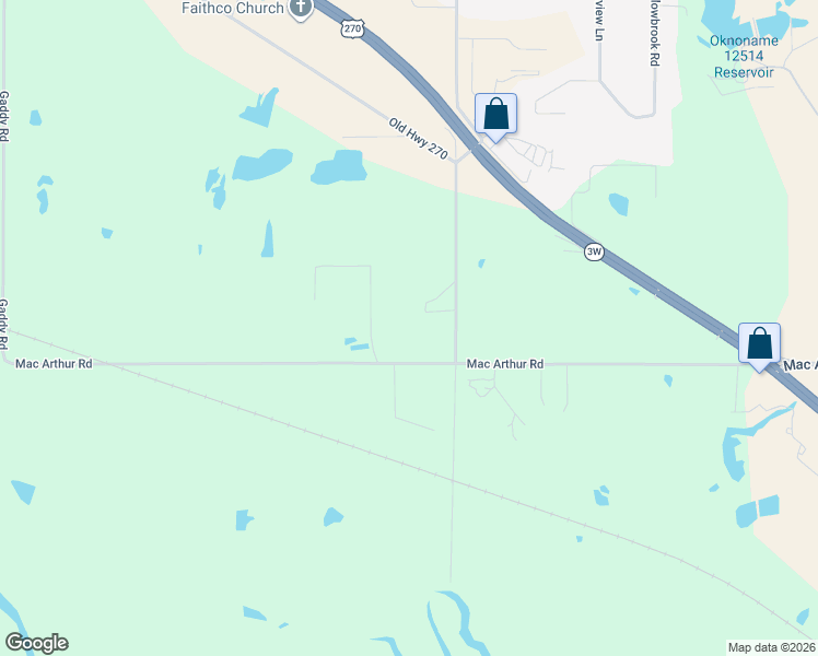 map of restaurants, bars, coffee shops, grocery stores, and more near 37894 West Macarthur Street in Shawnee