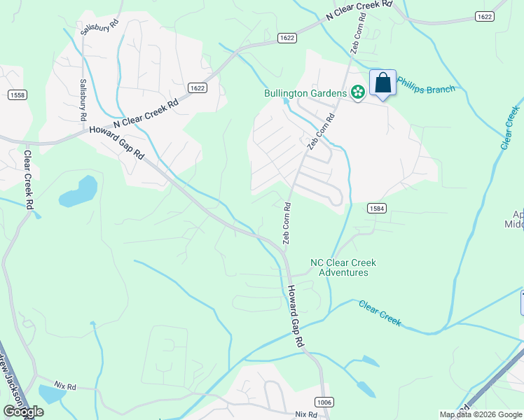 map of restaurants, bars, coffee shops, grocery stores, and more near 2981 Howard Gap Road in Hendersonville