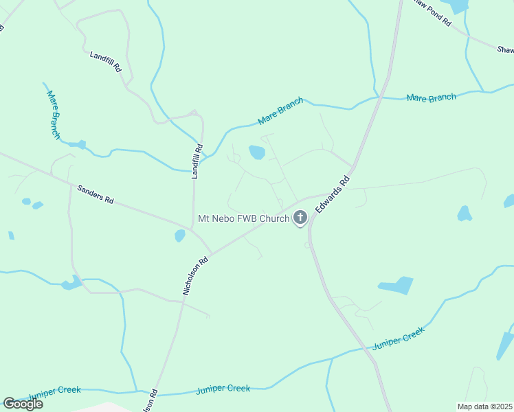 map of restaurants, bars, coffee shops, grocery stores, and more near 868 Nicholson Road in Sanford