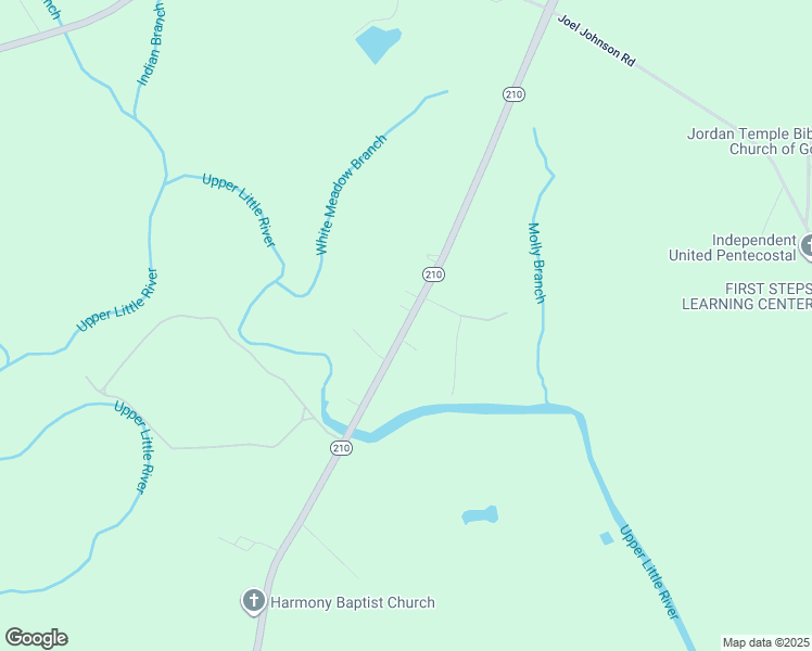 map of restaurants, bars, coffee shops, grocery stores, and more near 3009 Raven Rock Road in Lillington