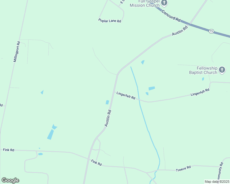 map of restaurants, bars, coffee shops, grocery stores, and more near 25601 Lingerfelt Road in Albemarle