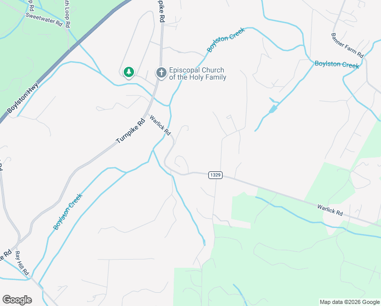 map of restaurants, bars, coffee shops, grocery stores, and more near 40 Deer Ridge Road in Mills River