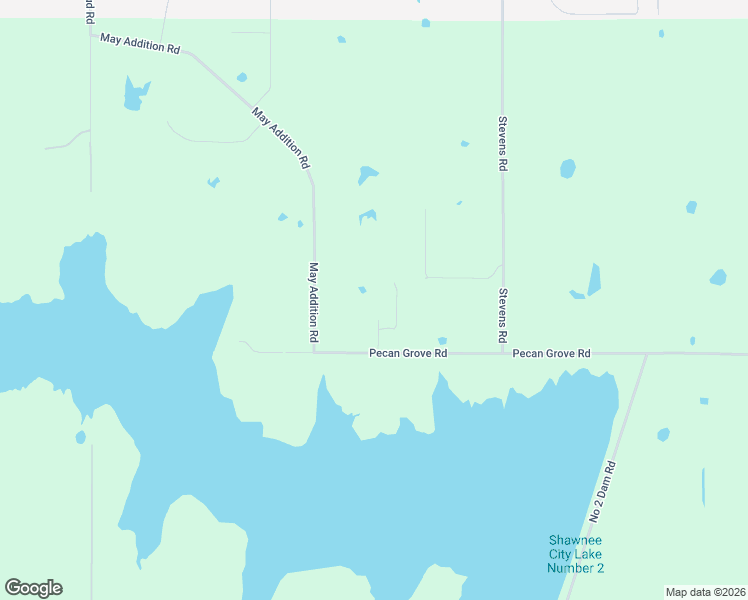 map of restaurants, bars, coffee shops, grocery stores, and more near 32700 Pecan Grove Road in Shawnee