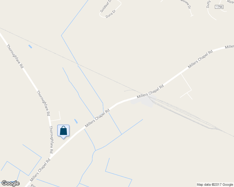 map of restaurants, bars, coffee shops, grocery stores, and more near 761 Millers Chapel Road in Goldsboro