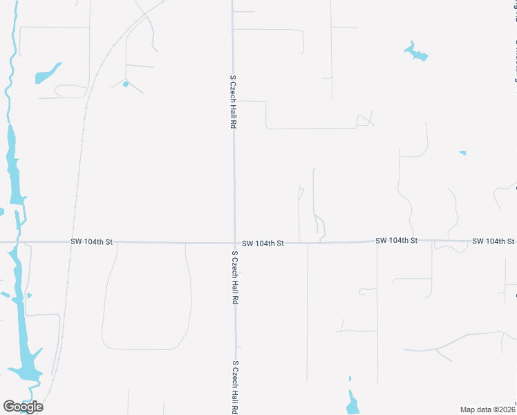map of restaurants, bars, coffee shops, grocery stores, and more near 12109 Southwest 104th Street in Mustang