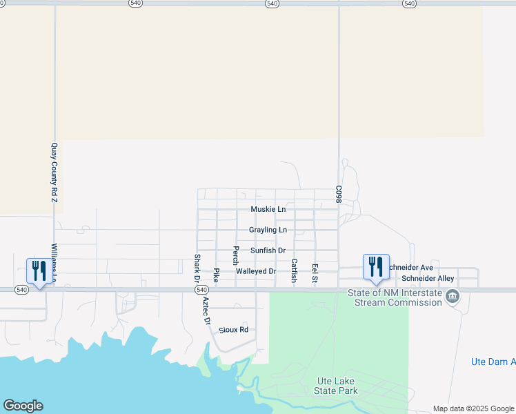 map of restaurants, bars, coffee shops, grocery stores, and more near 500 Bluegill Road in Logan