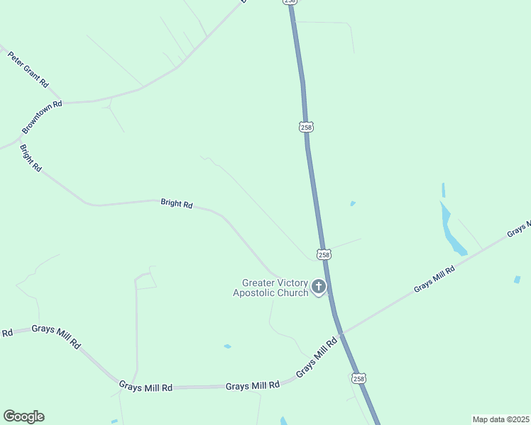 map of restaurants, bars, coffee shops, grocery stores, and more near Pine Cone Street in Greene County
