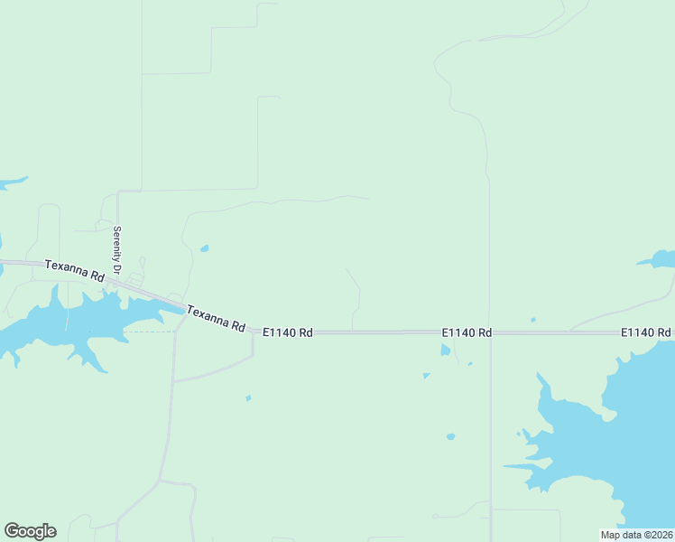 map of restaurants, bars, coffee shops, grocery stores, and more near 430213 Texanna Road in Porum