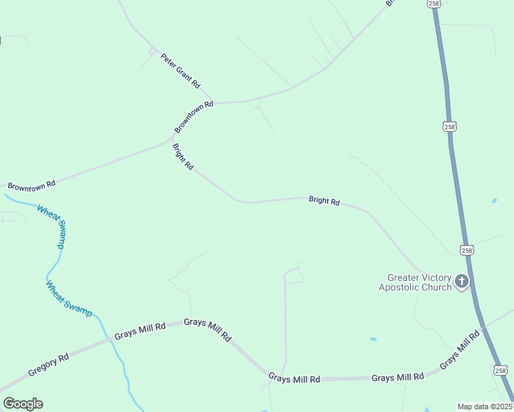map of restaurants, bars, coffee shops, grocery stores, and more near 1053 Bright Road in Snow Hill