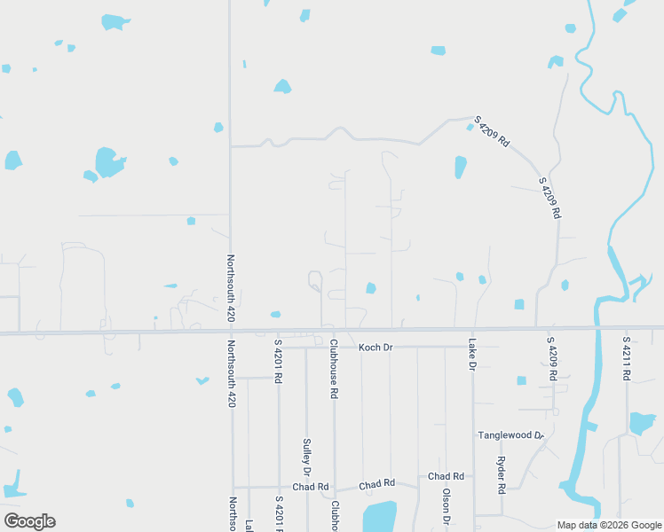 map of restaurants, bars, coffee shops, grocery stores, and more near North 4204 Road in Eufaula