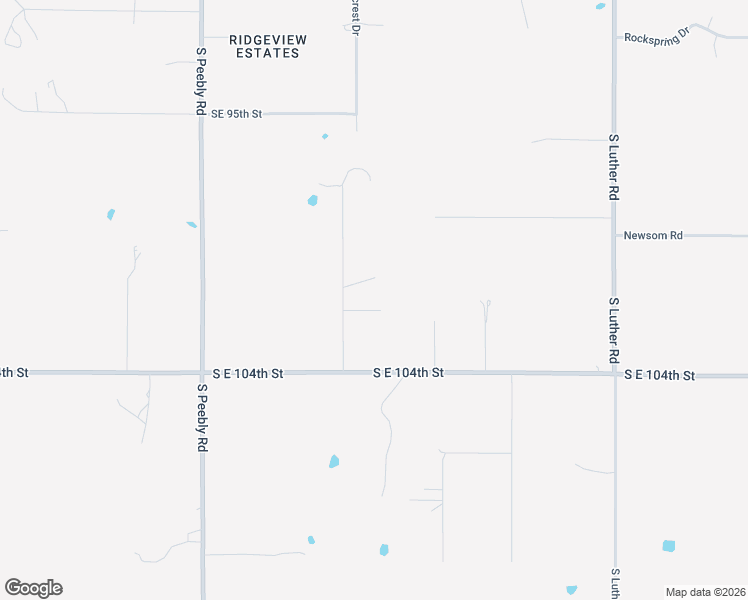 map of restaurants, bars, coffee shops, grocery stores, and more near 10200 Kelly John Lane in Oklahoma City