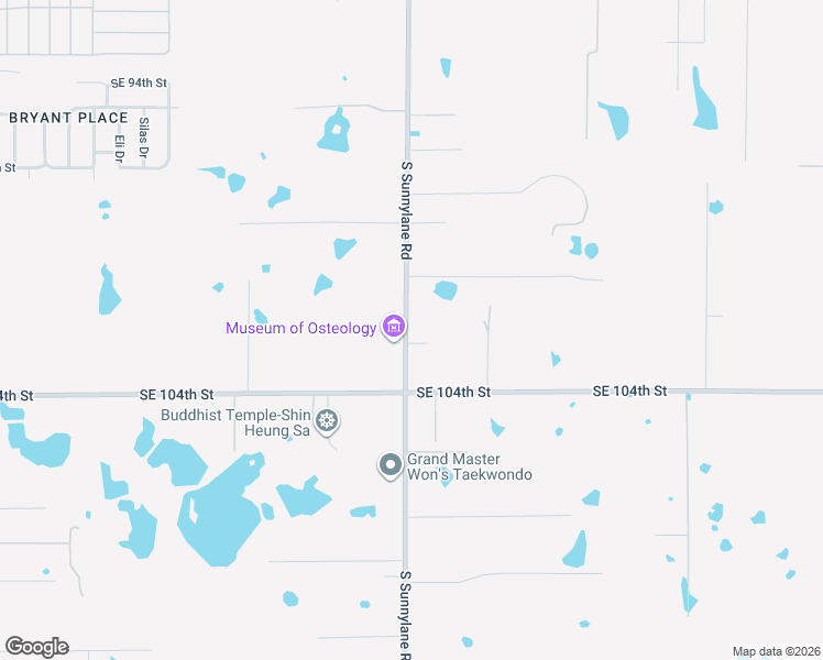 map of restaurants, bars, coffee shops, grocery stores, and more near 10207 South Sunnylane Road in Oklahoma City