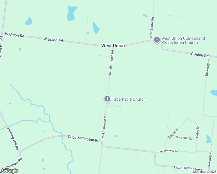 map of restaurants, bars, coffee shops, grocery stores, and more near 8743 Rankin Branch Rd in Millington