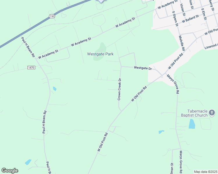 map of restaurants, bars, coffee shops, grocery stores, and more near 106 Laura Court in Cherryville
