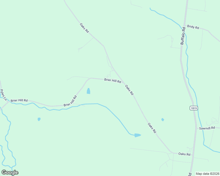 map of restaurants, bars, coffee shops, grocery stores, and more near 145 Brier Hill Road in Ethridge