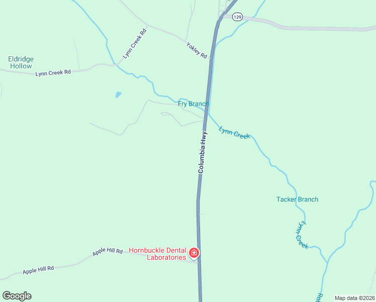 map of restaurants, bars, coffee shops, grocery stores, and more near 12673 Columbia Highway in Lynnville