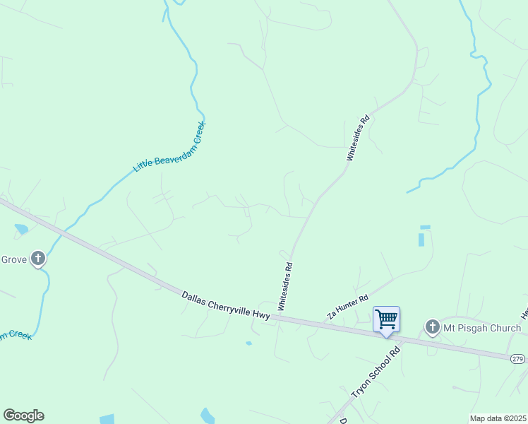 map of restaurants, bars, coffee shops, grocery stores, and more near 149 Rayfield Road in Bessemer City