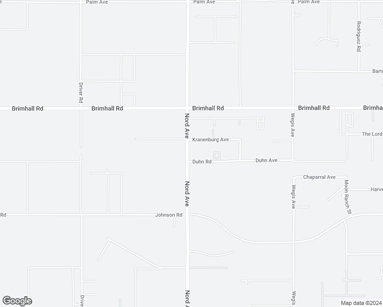map of restaurants, bars, coffee shops, grocery stores, and more near 836 Nord Avenue in Bakersfield