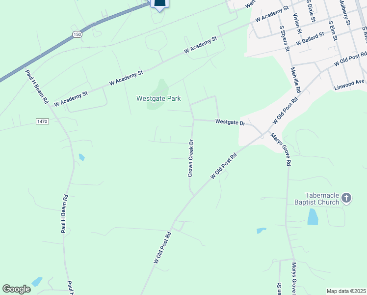 map of restaurants, bars, coffee shops, grocery stores, and more near 106 Laura Court in Cherryville