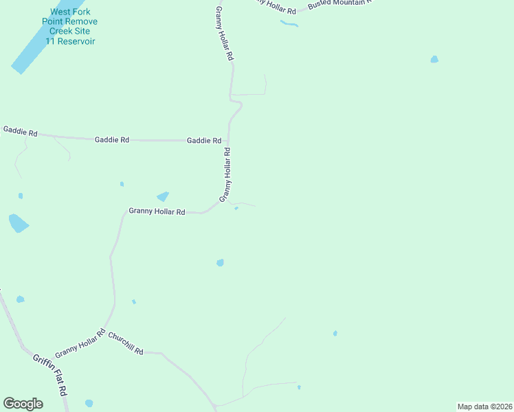 map of restaurants, bars, coffee shops, grocery stores, and more near 1035 Granny Hollar Road in Atkins