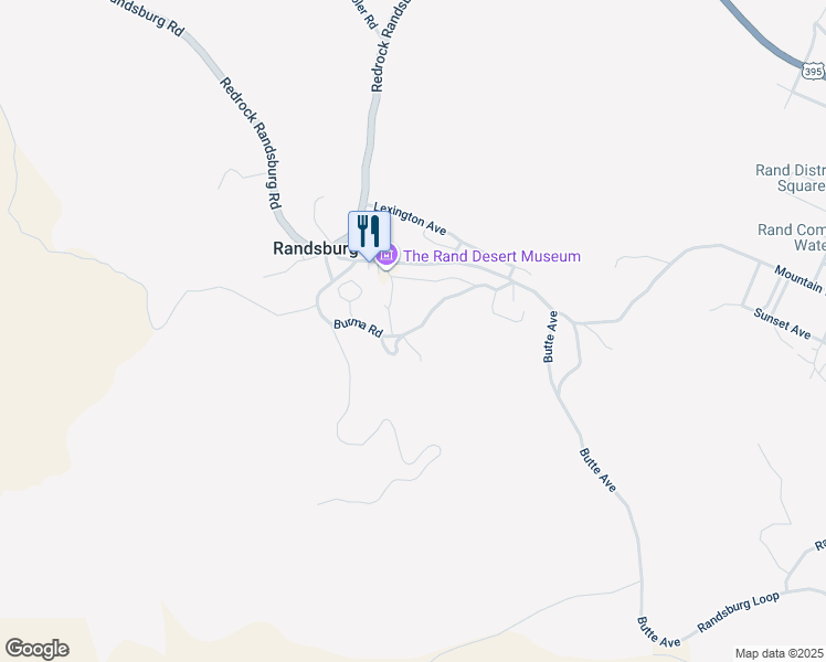 map of restaurants, bars, coffee shops, grocery stores, and more near Burma Road in Johannesburg