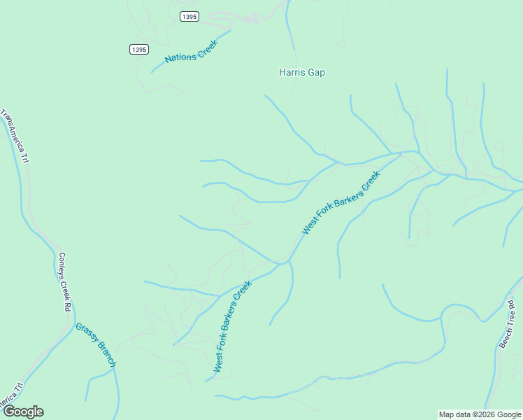 map of restaurants, bars, coffee shops, grocery stores, and more near 232 Grindstone Knob Road in Whittier