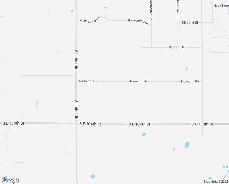 map of restaurants, bars, coffee shops, grocery stores, and more near 19300 Newsom Road in Oklahoma City