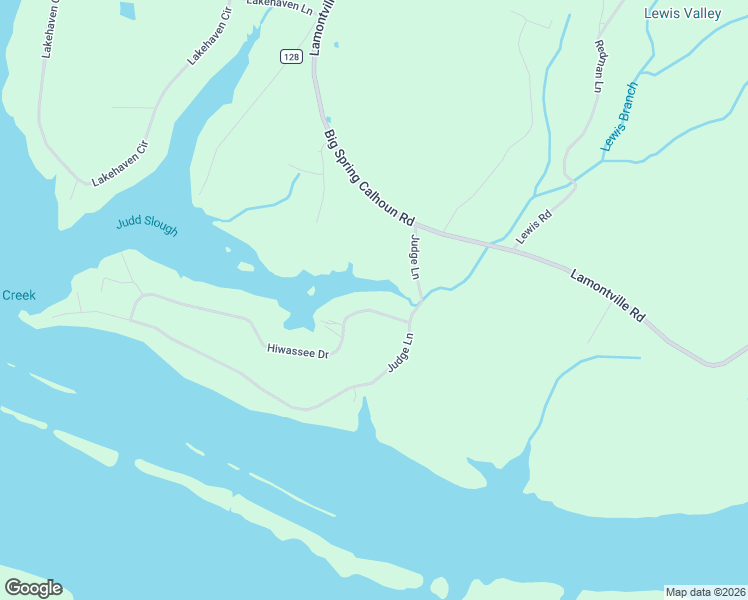 map of restaurants, bars, coffee shops, grocery stores, and more near Judge Lane in Decatur