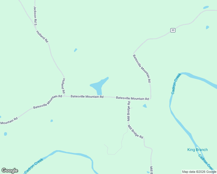 map of restaurants, bars, coffee shops, grocery stores, and more near 877 Batesville Mountain Road in Damascus