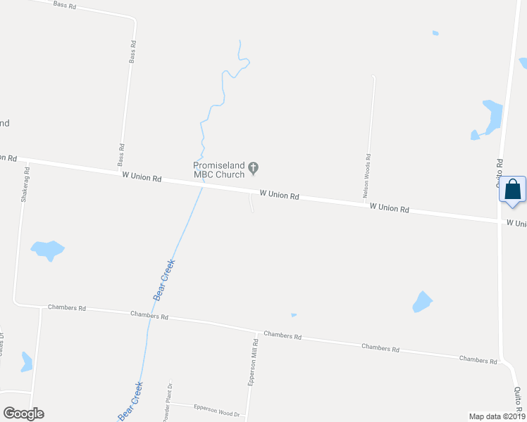 map of restaurants, bars, coffee shops, grocery stores, and more near 3771 West Union Road in Millington
