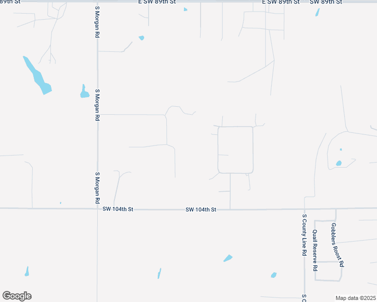 map of restaurants, bars, coffee shops, grocery stores, and more near 10018 South Creek Lane in Mustang