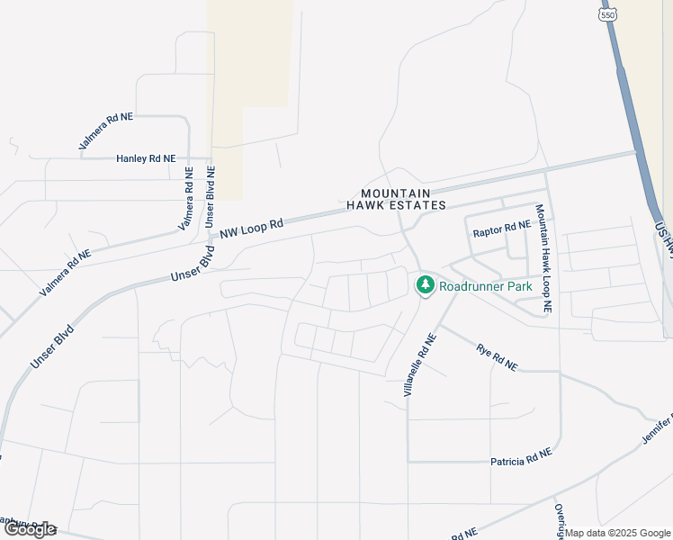 map of restaurants, bars, coffee shops, grocery stores, and more near 4557 Golden Eagle Loop Northeast in Rio Rancho