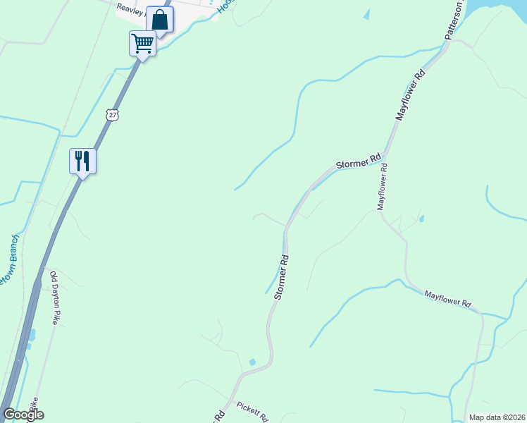 map of restaurants, bars, coffee shops, grocery stores, and more near 749 Split Rail Way in Sale Creek