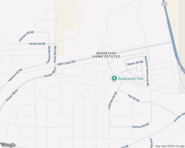 map of restaurants, bars, coffee shops, grocery stores, and more near 4557 Golden Eagle Loop Northeast in Rio Rancho