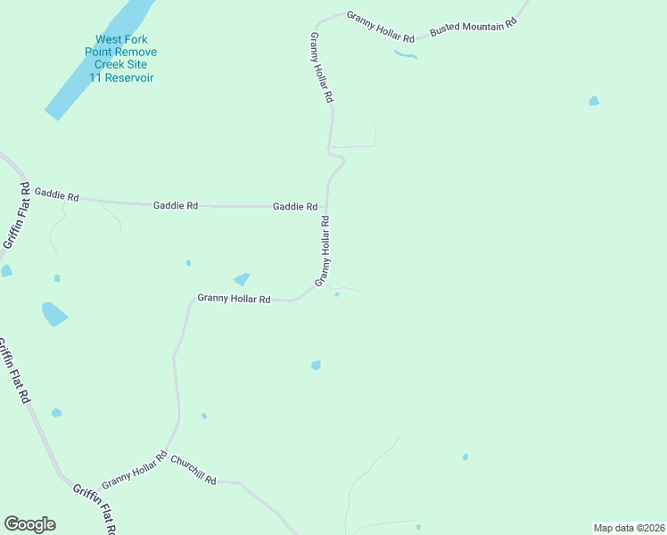 map of restaurants, bars, coffee shops, grocery stores, and more near 1035 Granny Hollar Road in Atkins