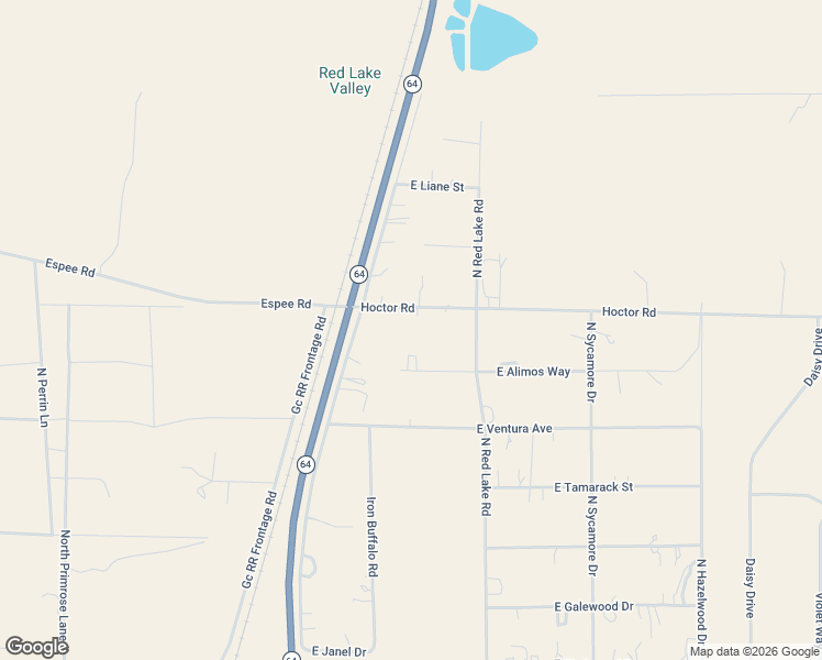 map of restaurants, bars, coffee shops, grocery stores, and more near 860 Hoctor Road in Williams