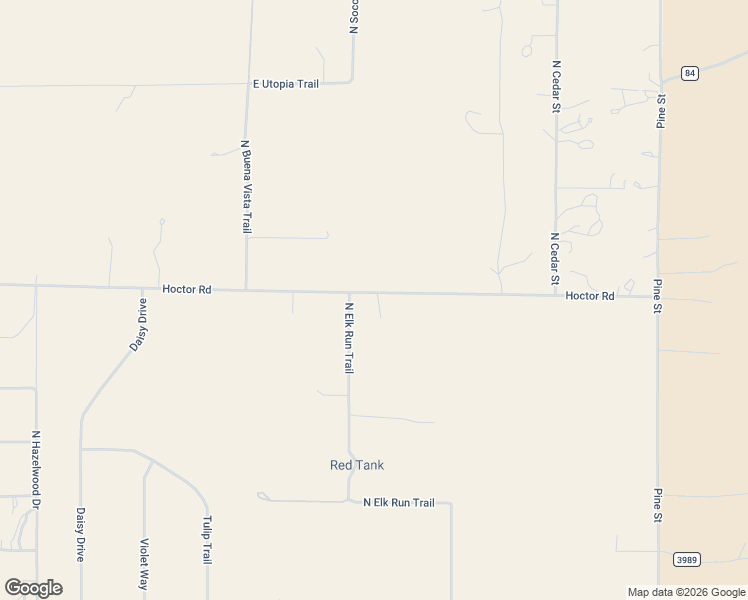 map of restaurants, bars, coffee shops, grocery stores, and more near 2318 Hoctor Road in Williams