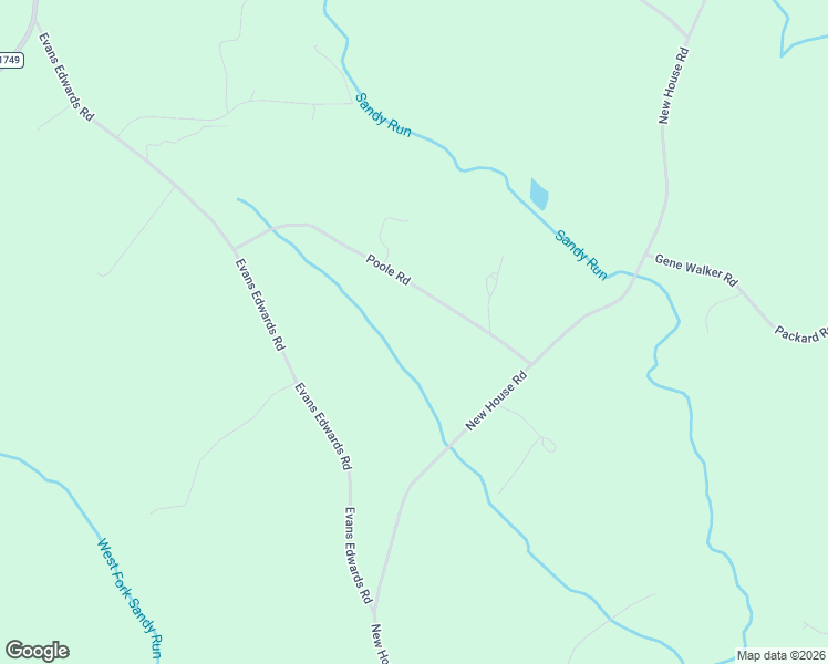 map of restaurants, bars, coffee shops, grocery stores, and more near 382 Poole Road in Ellenboro