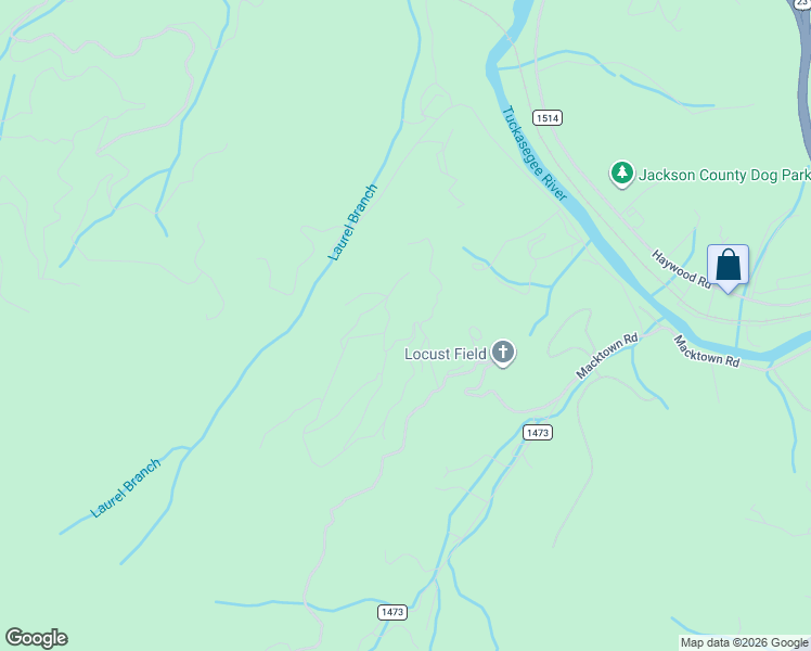 map of restaurants, bars, coffee shops, grocery stores, and more near 28B Eagle Ridge in Sylva