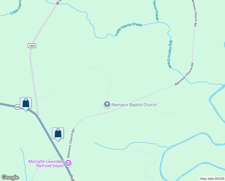 map of restaurants, bars, coffee shops, grocery stores, and more near 3124 Old School Road in Shelby